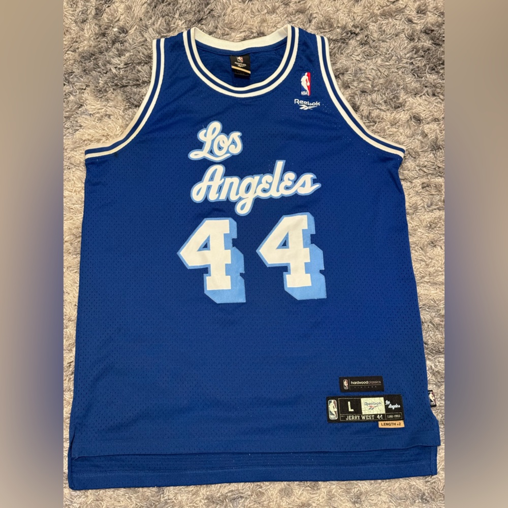 Jerry West Lakers Jersey